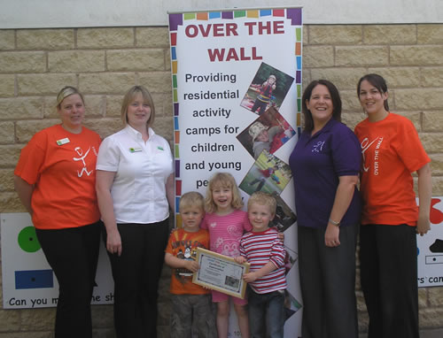 Children at Leapfrog day nursery in Guiseley raise £1194.74 for charity