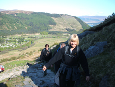 climbing ben nevis