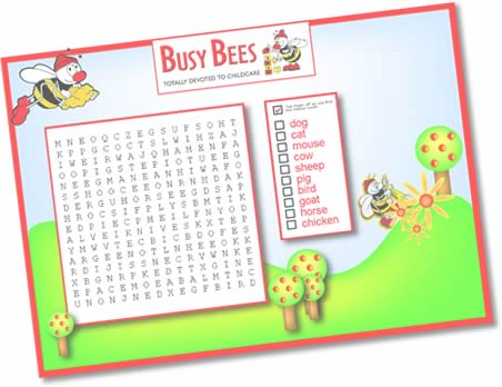 Word Search Graphic