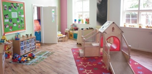 A look inside one of the nursery rooms at Busy Bees in Woking