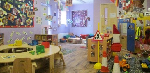 A look inside one of the nursery rooms at Busy Bees at West Suffolk Hospital