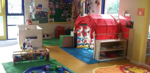 A look inside one of the nursery rooms at Busy Bees at St Oswalds Leicester