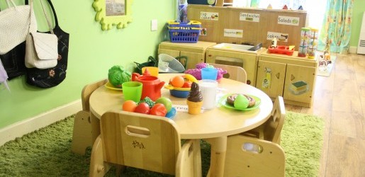 A look inside one of the nursery rooms at Busy Bees at Farringtons