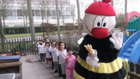 The torch arrived at the nursery on the 11th of  January!