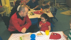 All the Family were invited to come and enjoy a typical nursery breakfast or croissant and jam