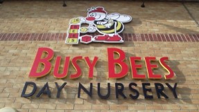 Busy Bees arrives in Peterborough. 