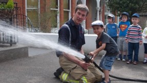 We'll be looking at fire safety and what to do if we find a fire