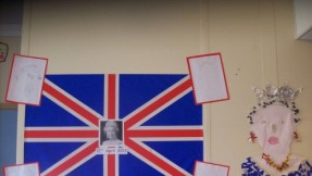  The children and staff children joined in activities to celebrate the Queens birthday.. 