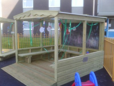 Preston NHS get a new garden