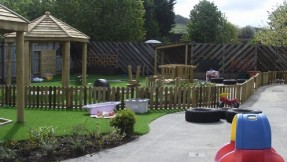 Salisbury's garden under goes a major transformation!