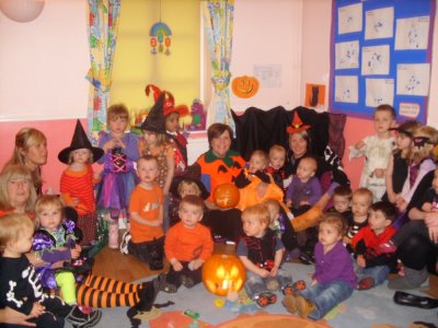 Halloween in nursery