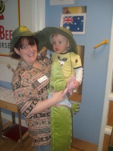 Busy Bees Join in Australia Day Festivities