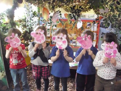 Peppa Pig Day in Pre-School