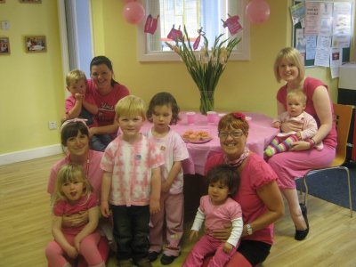 A very PINK day at Busy Bees!