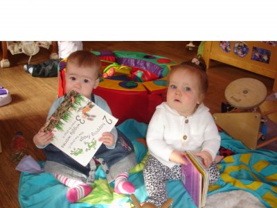 Babies enjoyed National Book Week