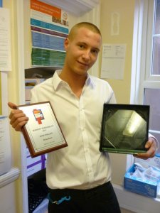 Ryan wins an award