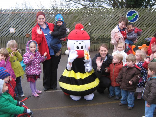 Busy Bees Torch came to St Andrews! Photo-1
