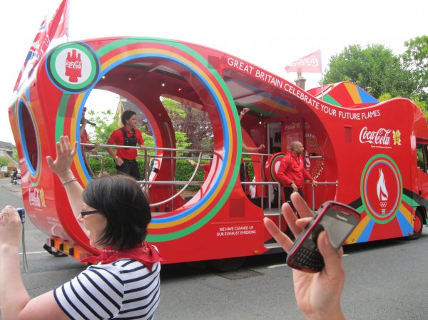 The Olympic Torch Arrives! Photo-1