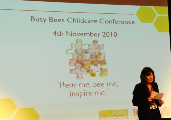Professor Winston Appears at Busy Bees Conference Photo-1