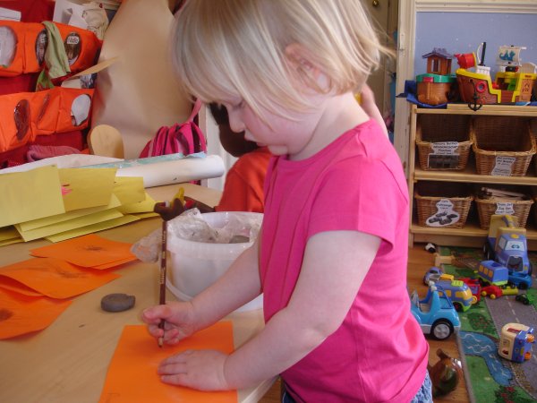 The children made a commorative coin today in celebration of the Royal Wedding. Photo-1