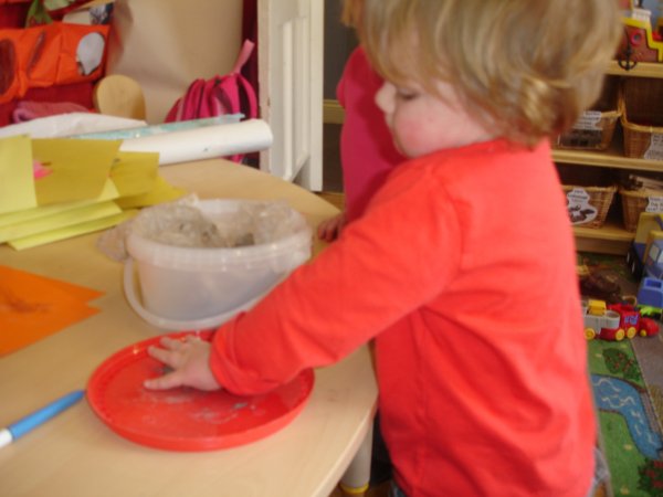 The children made a commorative coin today in celebration of the Royal Wedding. Photo-2