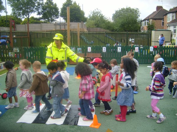 Lollipop Lady visits nursery Photo-2