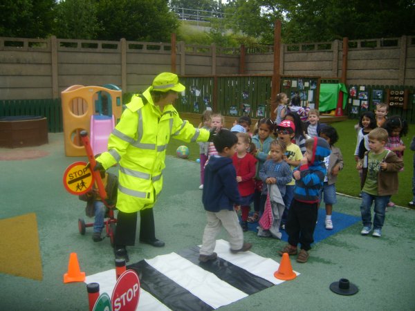 Lollipop Lady visits nursery Photo-5