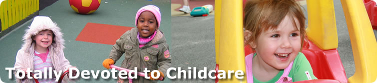Children Happy at their Nursery