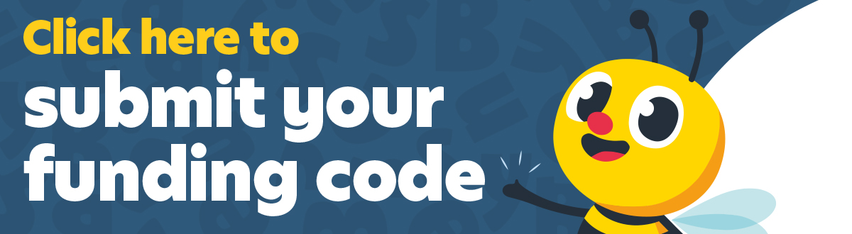 Submit your funding code