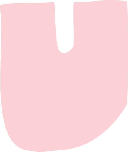 Pink U shape