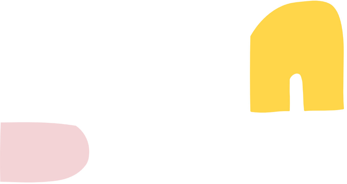 Pink and yellow shapes