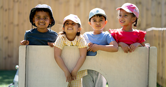 Children playing