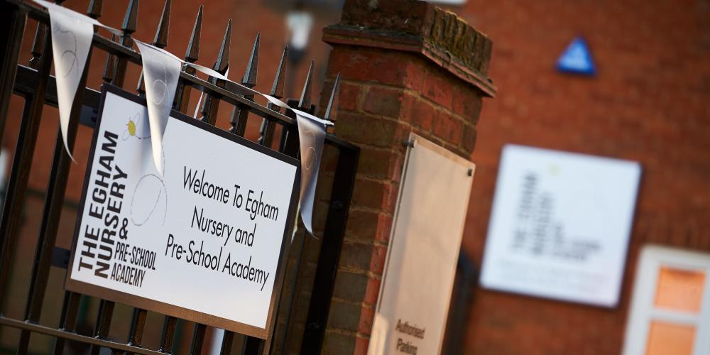 The Egham Nursery and PreSchool Academy, local nursery for childcare